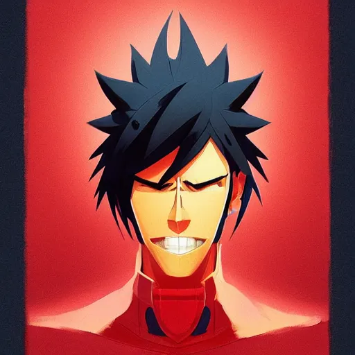 Image similar to face icon stylized minimalist trigun, loftis, cory behance hd by jesper ejsing, by rhads, makoto shinkai and lois van baarle, ilya kuvshinov, rossdraws global illumination