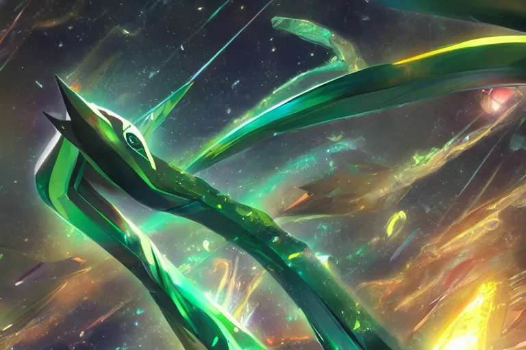 Download Take Flight with Rayquaza! Wallpaper