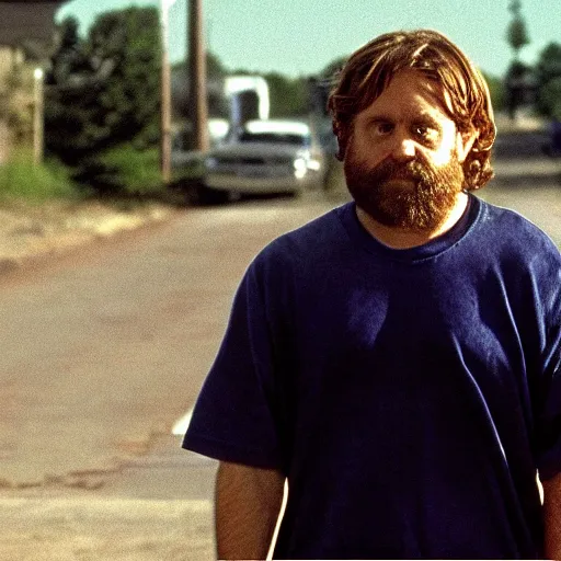 Image similar to 8-mile Zach Galifianakis cinematic