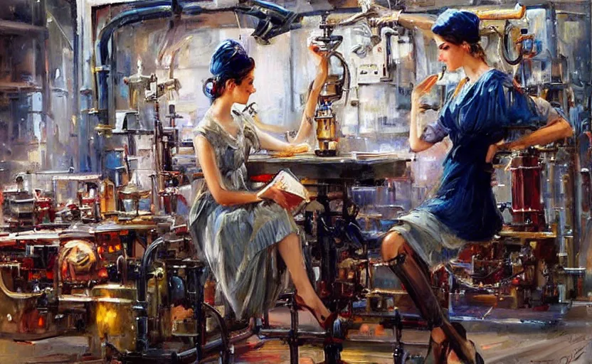 Image similar to Industrial complex. By Konstantin Razumov, highly detailded