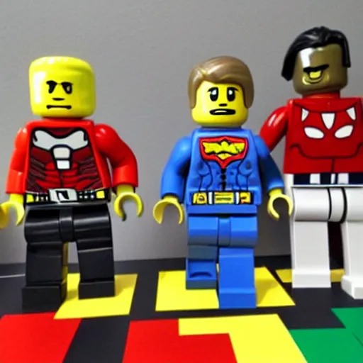 Image similar to civil war with legos