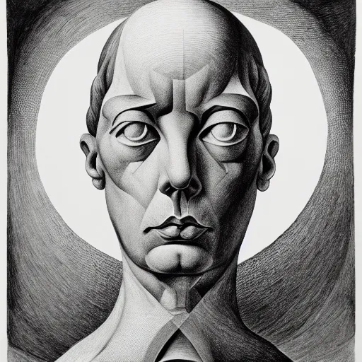 Image similar to lithography on paper secret conceptual figurative post - morden monumental dynamic portrait drawn by william blake and escher and hogarth, inspired by magritte, illusion surreal art, highly conceptual figurative art, intricate detailed illustration, controversial poster art, polish poster art, geometrical drawings, no blur