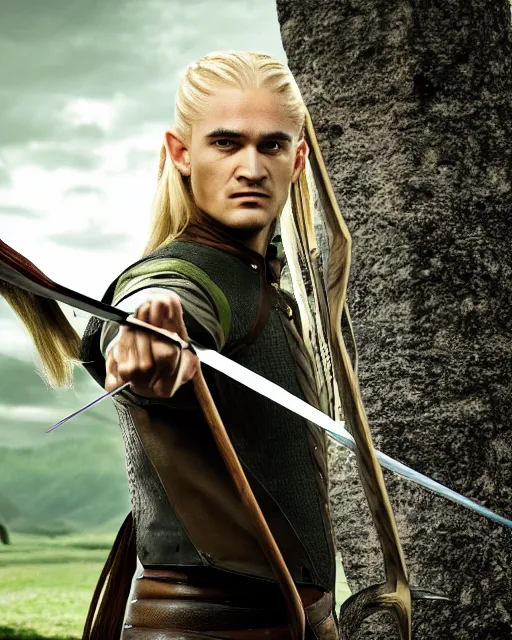 Image similar to legolas archer, posing, photo, film, wallpaper