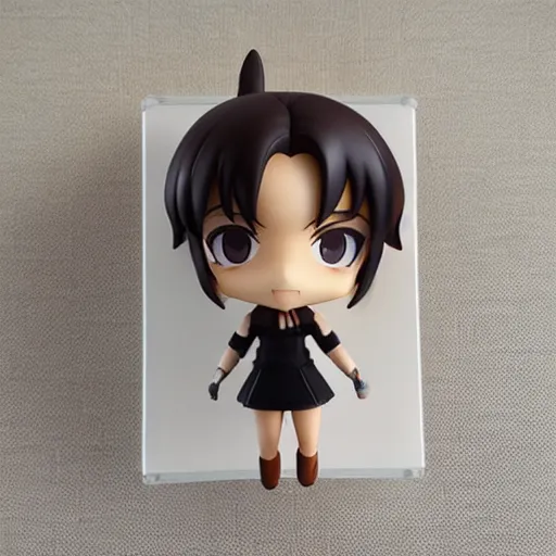 Prompt: high quality portrait flat matte painting of Emma Watson in the style of nendoroid and One Piece Nami , flat anime style, thick painting, medium close-up