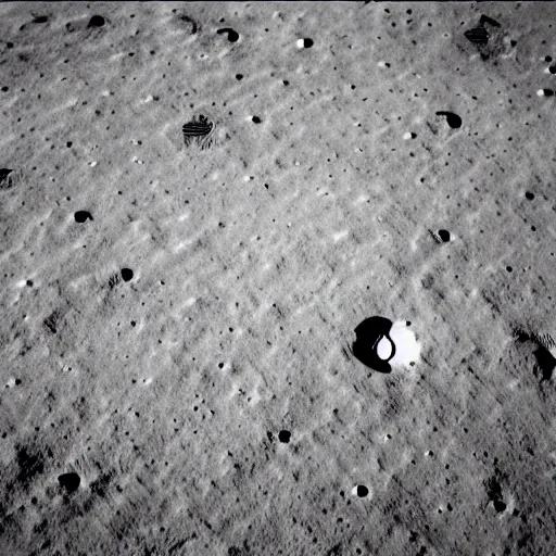 Image similar to the thoroughly unimpressed eyes of the universe observe humans landing on the moon