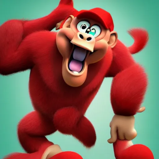 Image similar to torkey kong