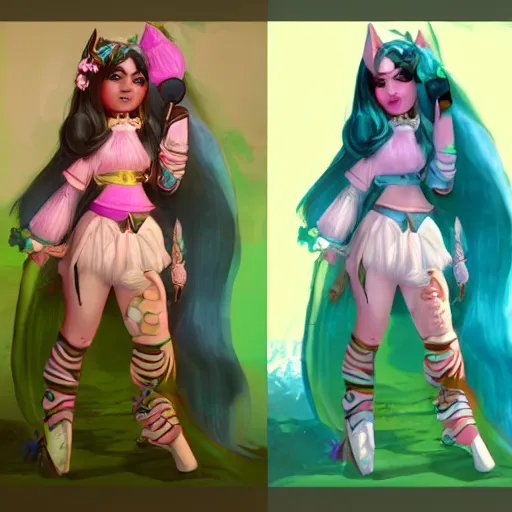 Image similar to melanie martinez as a world of warcraft character, night elf, fantasy, seen on artstation, concept, extremely detailed