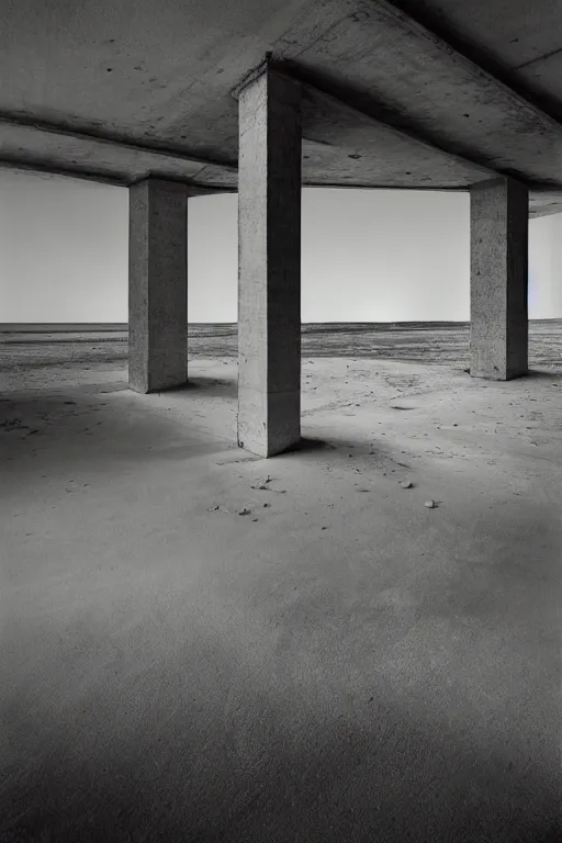 Image similar to deserted architecture, by geert goiris, award - winning, fine - art photography