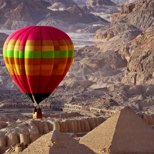 Image similar to hot balloons over the valley of the kings in egypt