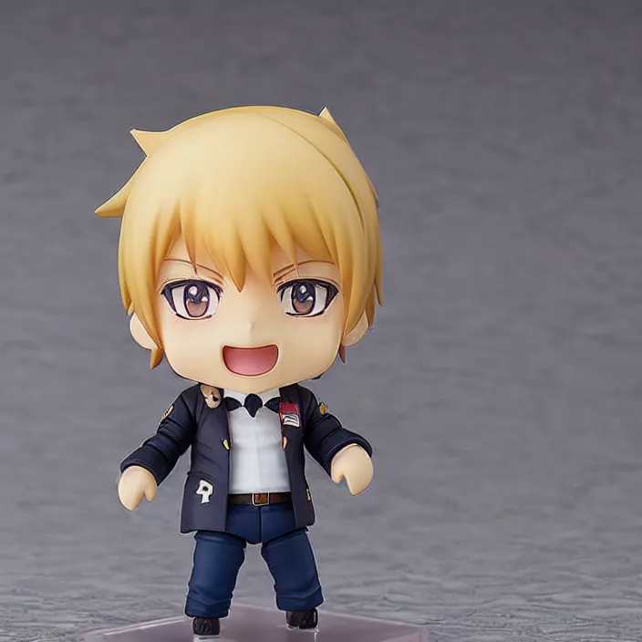 Image similar to An Anime Nendoroid figurine of Donald Trump, Good Smile Company fantasy, figurine , product photo