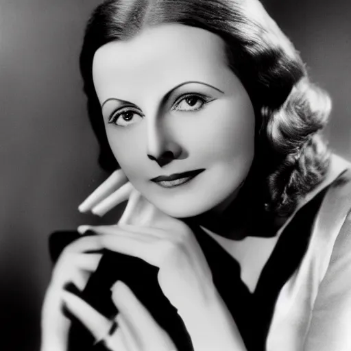 Prompt: greta garbo