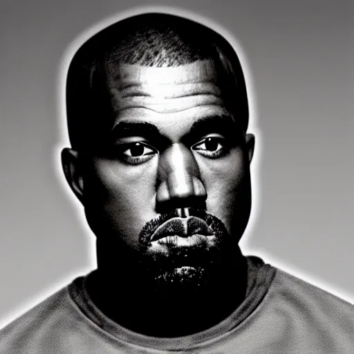 Prompt: portrait of kanye west by james dean, very detailed, 4 k