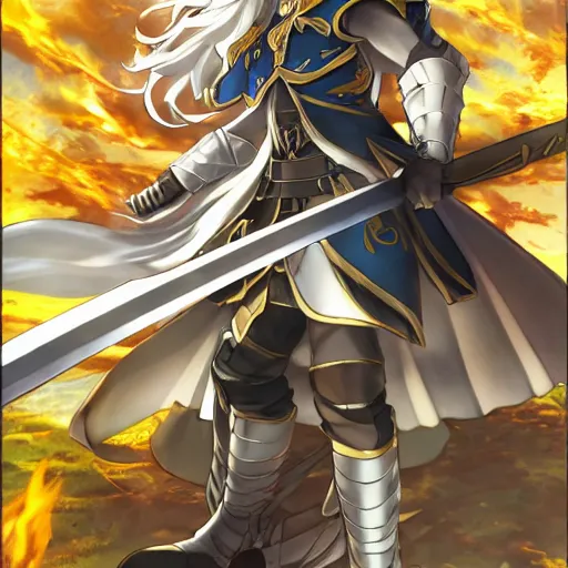 Prompt: Fire Emblem character by Yusuke Kozaki,detailed,high quality,Fates,Awakening,good!!!