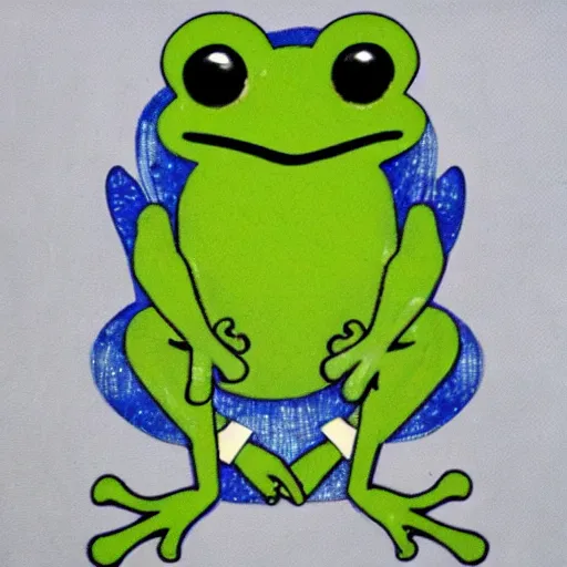 Image similar to frog goes to prom