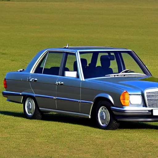 Prompt: Mercedes-Benz in the body 220 (w220)