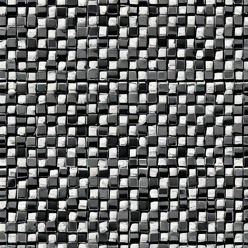 Image similar to 4 k large tiled retrofuturism brutalist floor white black seamless texture, material, flat, pbr, hi - res