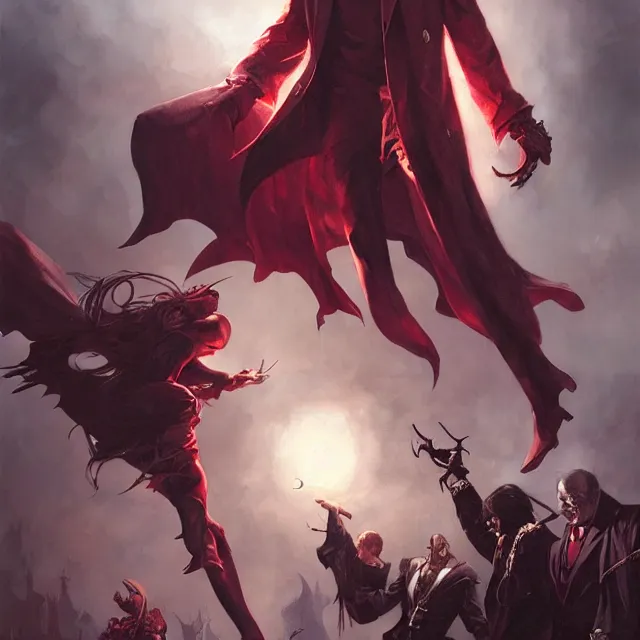 Prompt: vampire the masquerade redemption by stanley artgerm lau, wlop, rossdraws, frank frazetta, andrei riabovitchev, marc simonetti