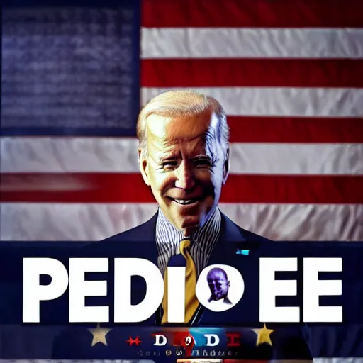 Image similar to joe biden's mixtape cover art