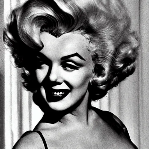 Image similar to atomic marilyn