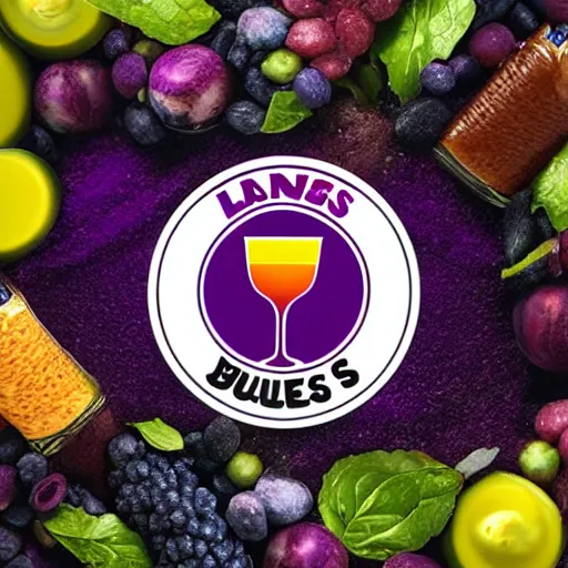 Image similar to logo for Thanos' juice bar