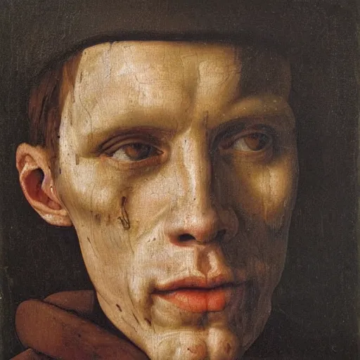 Image similar to A 15th century medieval renaissance oil painting of Jerma985, portrait of Jerma985, grainy, realistic, very realistic, hyperrealistic, highly detailed, very detailed, extremely detailed, very neat, very epic, very cool, detailed, trending on artstation