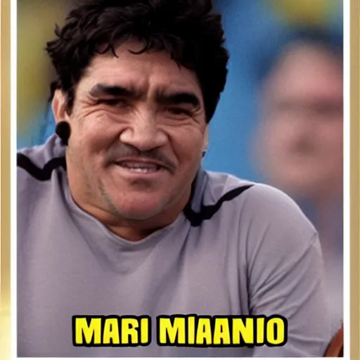 Image similar to maradona meme