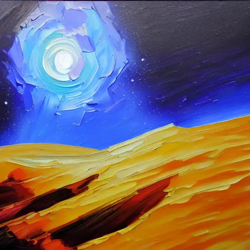 Prompt: walter white planet, oil painting, detailed, brush strokes, vivid