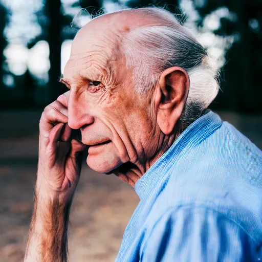 Image similar to portrait photo still of real life [ mr. burns ], 8 k, 8 5 mm f 1. 8