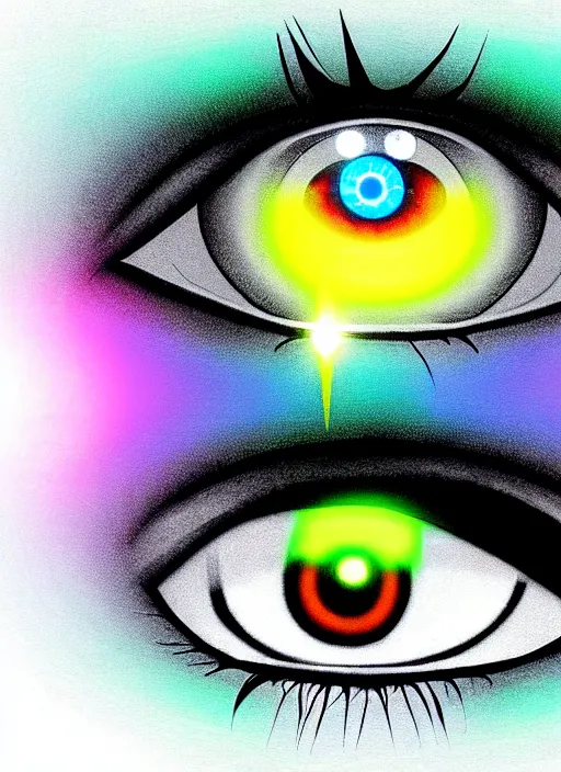 Image similar to eyes!, teams, healing, energetic, life, hybrids, thin healing glowing devices, vitals visualiser!!, published art, art in the style of everything and infinity, from wikipedia