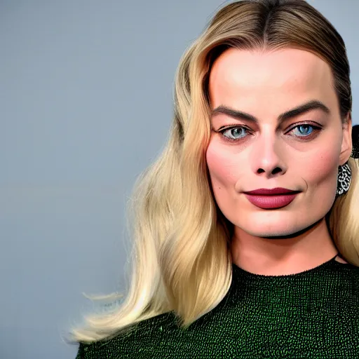 Image similar to Margot Robbie as Wolverine