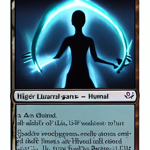 Image similar to a human with a glowing aura, mist