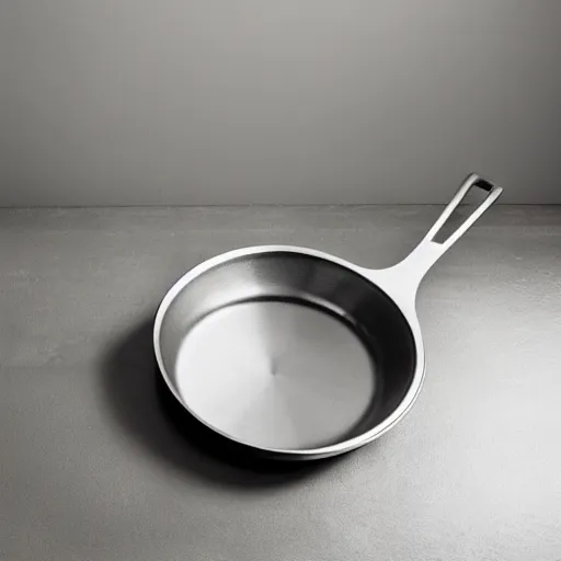 Image similar to iron cast pan inspired by Philippe Starck