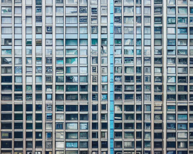 Image similar to a large open building with lots of windows, a photo by kume keiichiro, featured on unsplash, constructivism, photo taken with ektachrome, photo taken with nikon d 7 5 0, high dynamic range