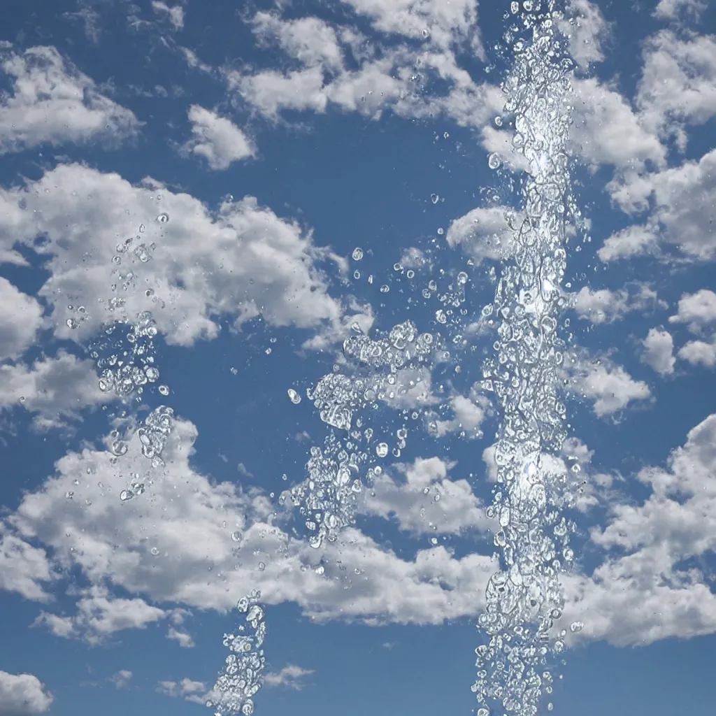 Image similar to a metallic - looking mechanial tool to make clouds from bottled water