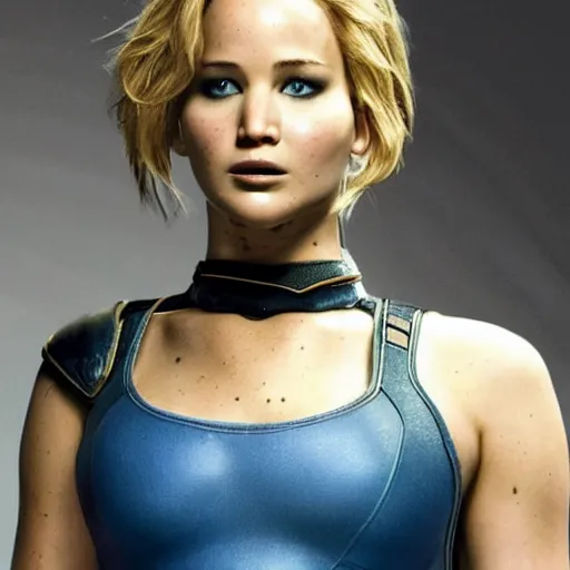 Image similar to Jennifer Lawrence as samus aran