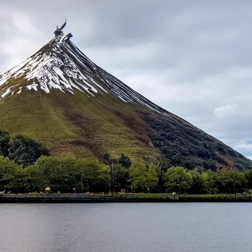 Prompt: Copenhagen mountain