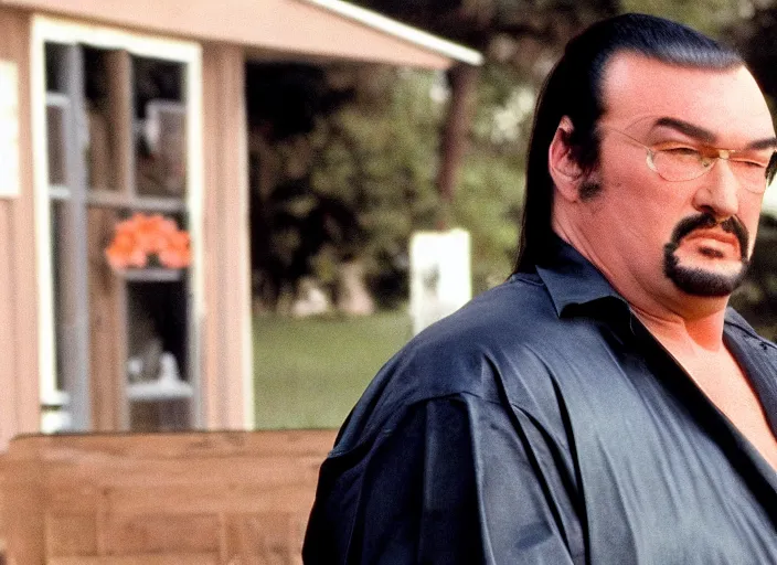 Image similar to steven seagal as julian in a still from the tv show trailer park boys (2001)