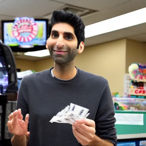 Image similar to nev schulman of catfish using fake ids to buy lottery tickets