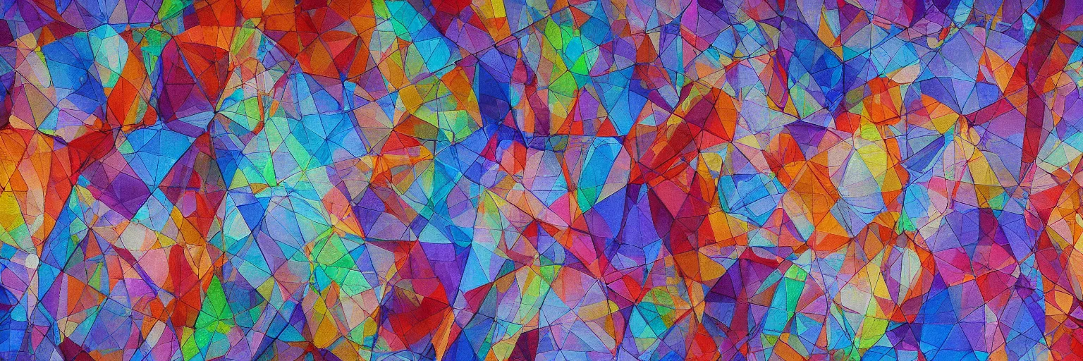 Image similar to abstract human body, Fine Art, Mural, Hyperpyramid, Poly, Catalan solids