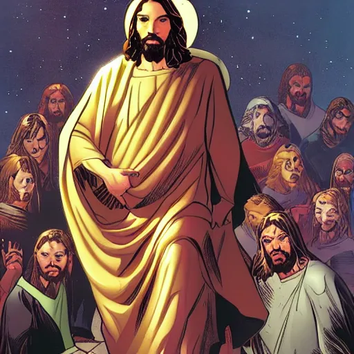 Image similar to Jesus Christ by Marvel Comics