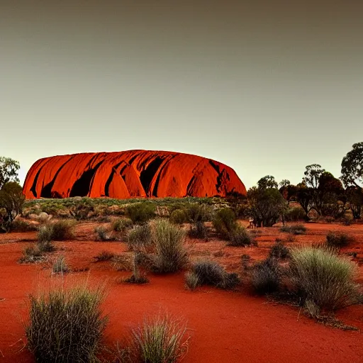 Image similar to stan grant at uluru Australia outback award winning photograph