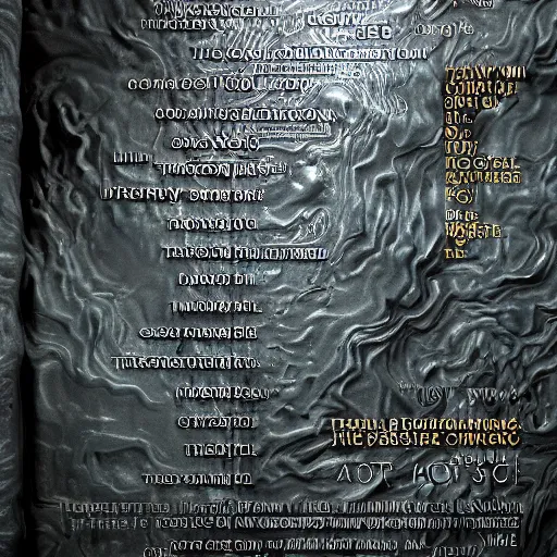 Prompt: dramatic lighting, cg text typeface font detailed intricate hair scp foundation secure, contain, satellite imagery inexplicable cinematic, 8 k resolution, and behavior, and paint oil paint metal liquid metal sculpture