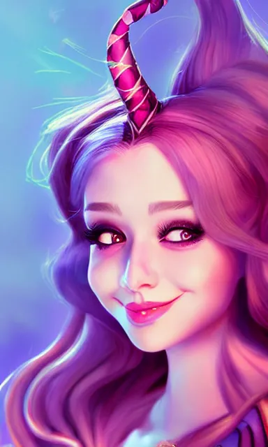 Image similar to alice from alice in wonder land, female, portrait, sharp focus, digital art, concept art, dynamic lighting, art by emylie boivin, rossdraws and jazza