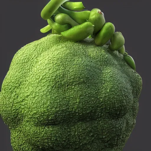 Image similar to hyperrealistic dslr film still of vegetable with human features, stunning 8 k octane comprehensive 3 d render, inspired by istvan sandorfi & greg rutkowski & unreal engine, perfect symmetry, dim volumetric cinematic lighting, extremely hyper - detailed, incredibly real lifelike attributes & flesh texture, intricate, masterpiece, artstation, stunning, 8 5 mm f 1. 4