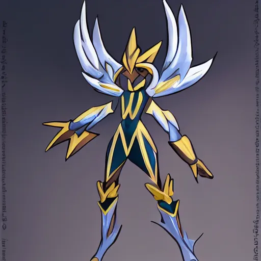 Image similar to New Legendary Pokemon, Concept art, trending on deviantart,