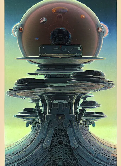 Image similar to design only! 2 0 5 0 s retro future art 1 9 7 0 s science fiction borders lines decorations space machine, mech, robot. muted colors. by jean - baptiste monge, ralph mcquarrie, marc simonetti, 1 6 6 7. mandelbulb 3 d, fractal flame, jelly fish, coral, cinematic lightning