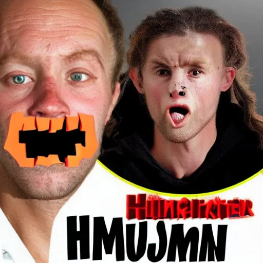 Prompt: a human hamster!!! with scarell johanssons face, mutant hybrid monster