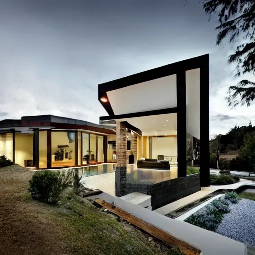 Image similar to a house designed for a man