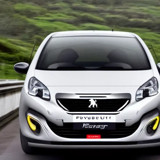 Image similar to a Peugeot car , in the style of Renault car