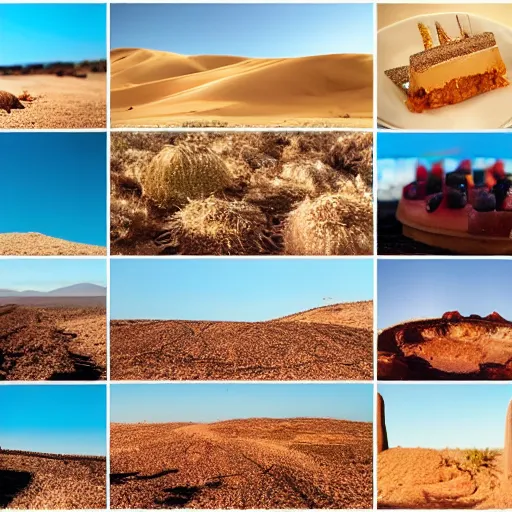 Image similar to the desert of desserts, photography